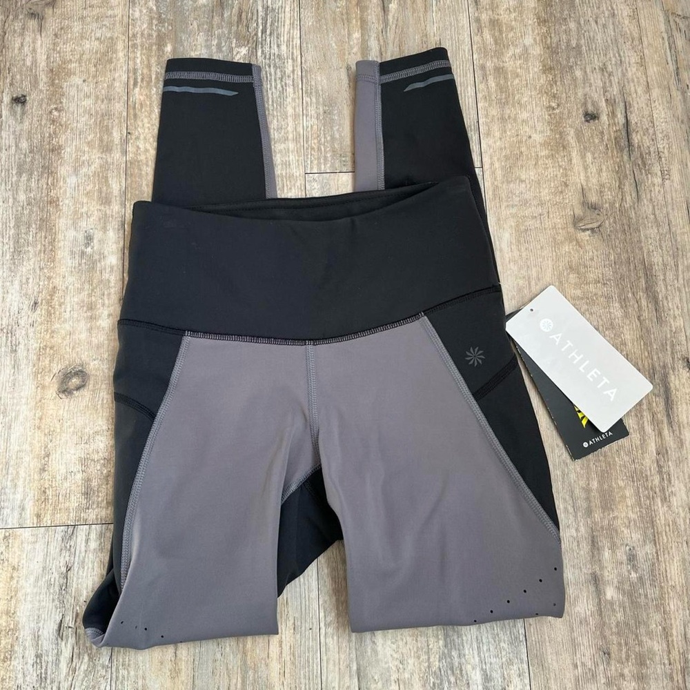 Athleta Stealth Trucool Sculptek X Capri Leggings